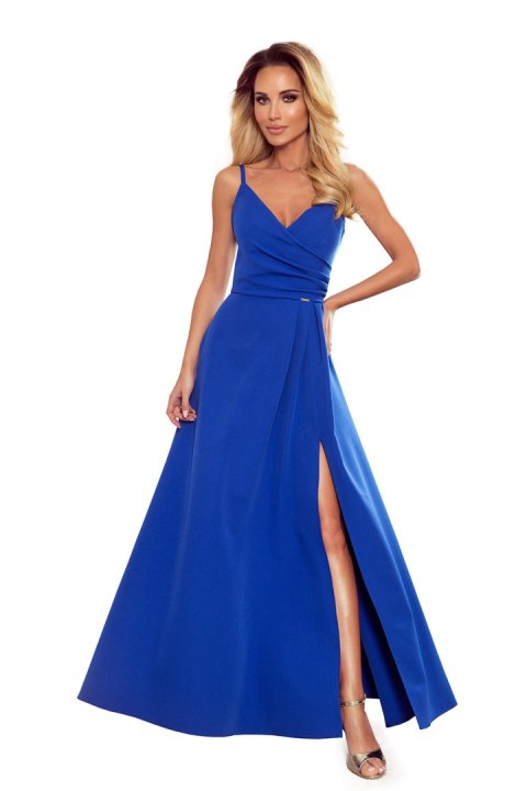 299-3 CHIARA elegancka maxi suknia na ramiączkach - CHABROWA 299-3 CHIARA elegancka maxi suknia na ramiączkach - CHABROWA